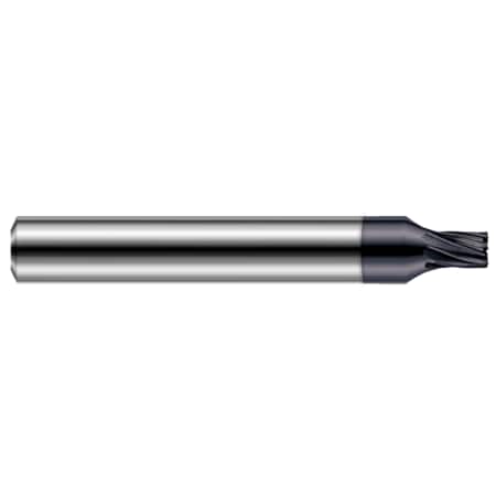 Harvey Tool End Mill for Hardened Steels - Corner Radius, 0.0800", Number of Flutes: 7 910880-C6